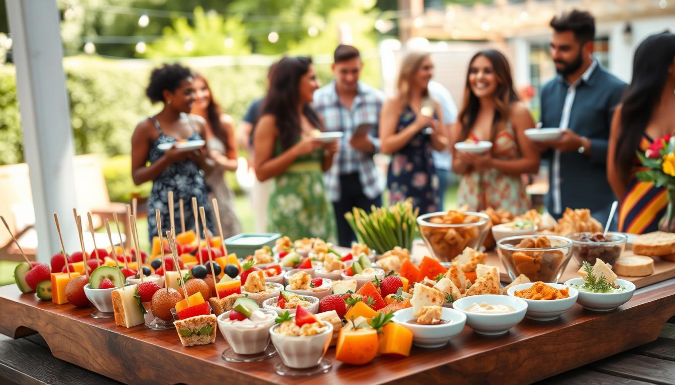 Easy Finger Foods and Snack Ideas for Backyard Parties and Summer Get Togethers blog